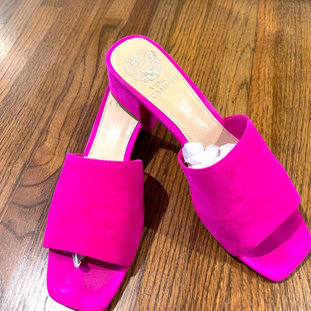 Hot Pink Vince Camuto Sandals. Size 9